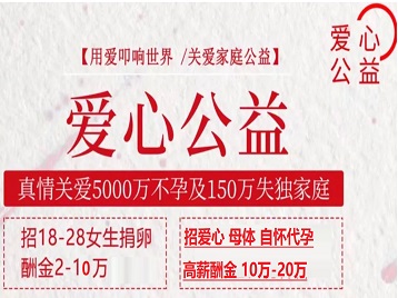 岢岚捐卵助孕生子 爱心志愿者招募